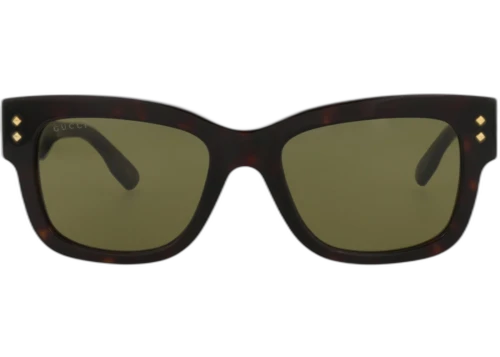 Gucci Square-Frame Acetate Sunglasses Havana/Havana/Green (GG1217S-30013478-002)