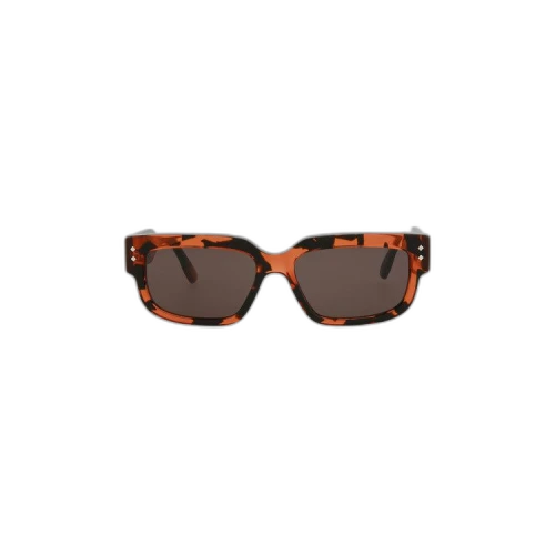 Gucci Rectangular Sunglasses 'Havana/Grey'