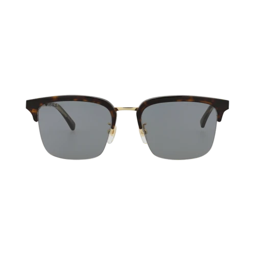 Gucci Square Sunglasses 'Havana/Gold/Grey'