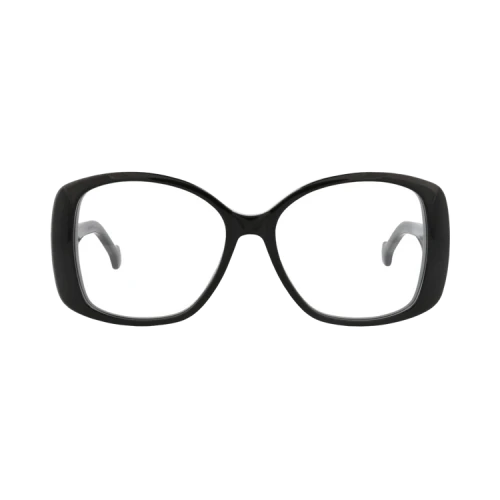 Gucci Round-Frame Acetate Optical Frames Black Black Transparent (GG1236O-30013496-001)