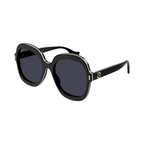 Gucci Oversized Sunglasses 'Black/Grey'