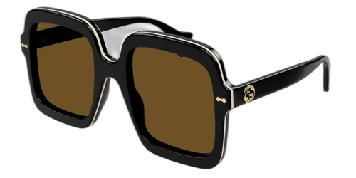 Gucci Square Sunglasses Black (GG1241S-001-FR)