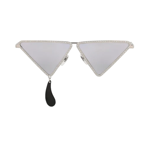 Gucci Cat Eye-Frame Metal Sunglasses Silver Silver Silver (GG1252S-30013616-001)
