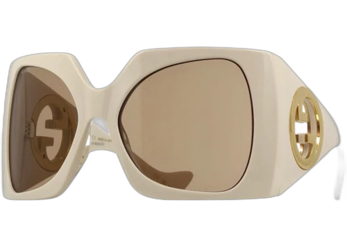 Gucci Square Sunglasses Ivory (GG1255S 002)