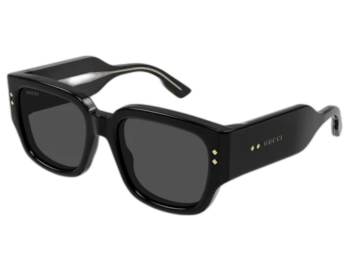 Gucci Square Sunglasses Black (GG1261S-001-54)