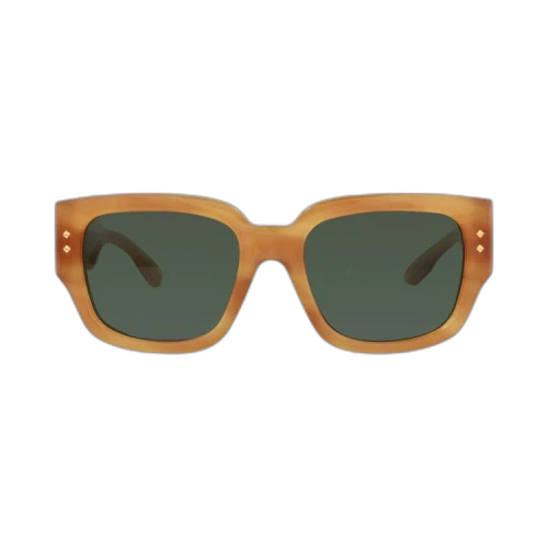 Gucci Square Sunglasses 'Havana/Green'