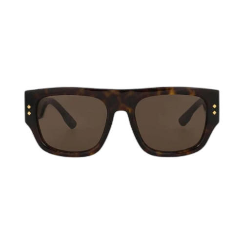 Gucci Square Sunglasses 'Havana/Brown'