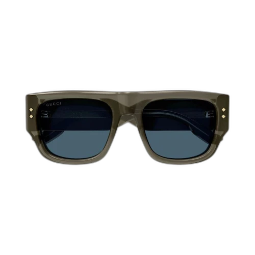 Gucci Square Sunglasses 'Grey/Blue'