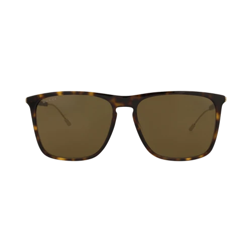 Gucci Square-Frame Recycled Acetate Sunglasses Havana Gold Brown (GG1269S-30013857-002)