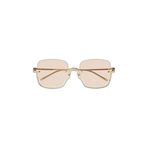 Gucci Square Frame Sunglasses 'Gold'