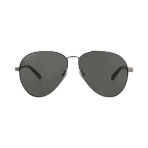 Gucci Aviator Sunglasses 'Ruthenium/Black/Grey'