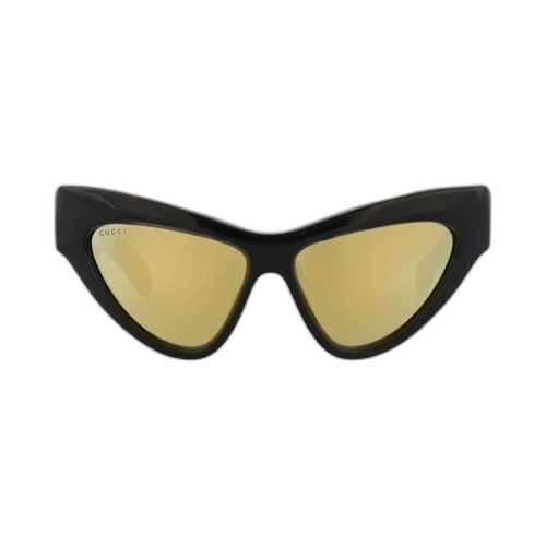 Gucci Cat Eye Sunglasses 'Black/Gold'