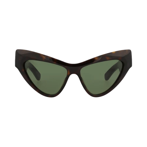 Gucci Cat Eye-Frame Recycled Acetate Sunglasses Havana Havana Green (GG1294S-30013847-004)