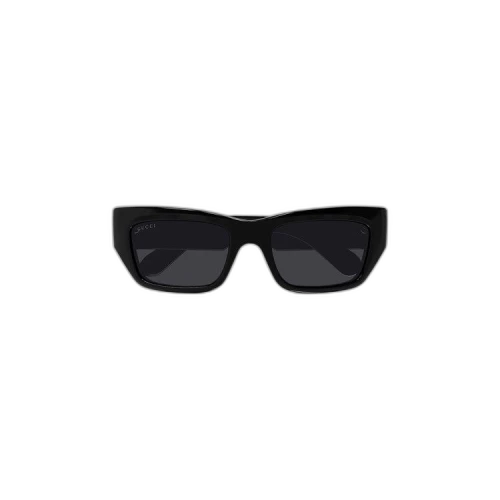 Gucci Rectangular Frame Sunglasses 'Black'