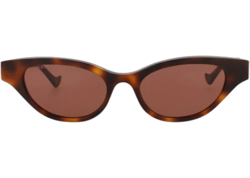 Gucci Cat Eye-Frame Recycled Acetate Sunglasses Havana/Havana/Brown (GG1298S-30013901-002)