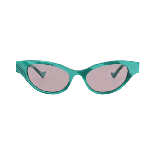 Gucci Cat Eye-Frame Recycled Acetate Sunglasses 'Green Violet'