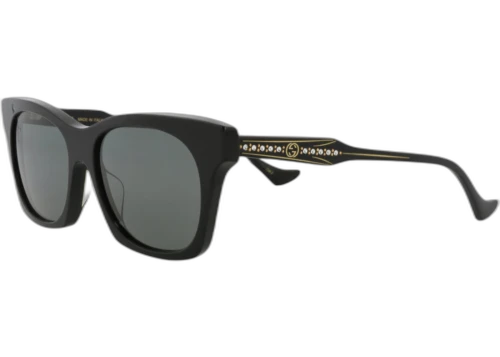 Gucci Cat Eye Sunglasses Black Black Grey (GG1299S-30013902-001)