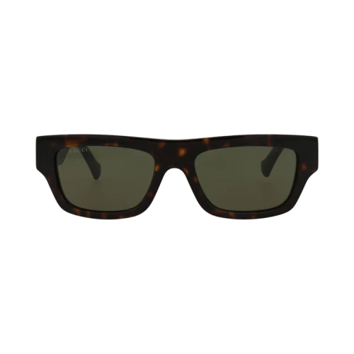 Gucci Sunglasses Square-Frame Recycled Acetate Havana Havana Green (GG1301S-30013924-002)