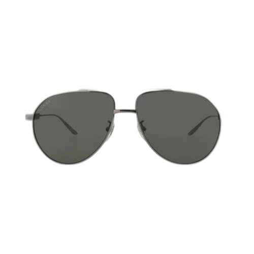 Gucci Aviator Sunglasses 'Ruthenium/Grey'