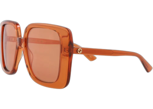 Gucci Square Rectangle Sunglasses Orange/Orange/Orange (GG1314S-30013867-004)