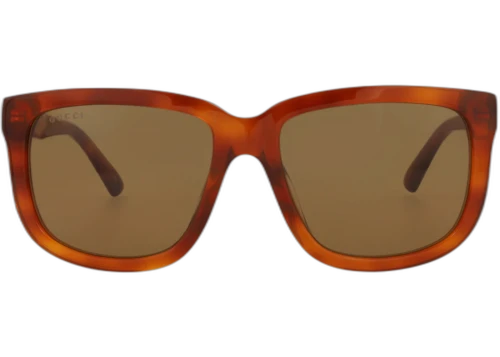 Gucci Square-Frame Recycled Acetate Sunglasses Havana/Havana/Brown (GG1317SA-30013862-002)