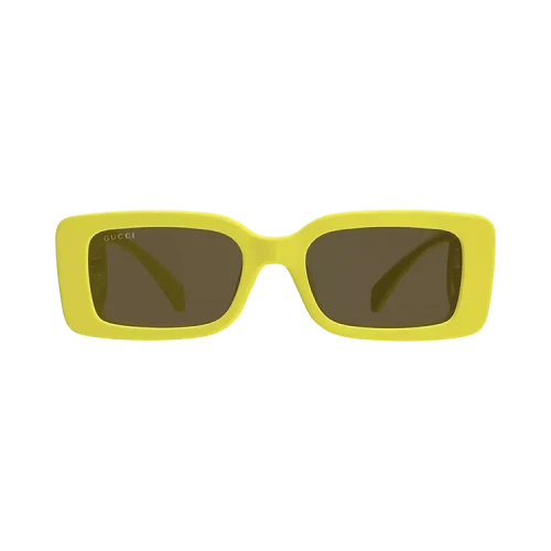 Gucci Square Sunglasses 'Yellow'