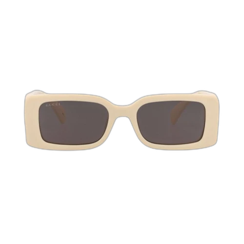 Gucci Square Sunglasses 'Ivory/Grey'
