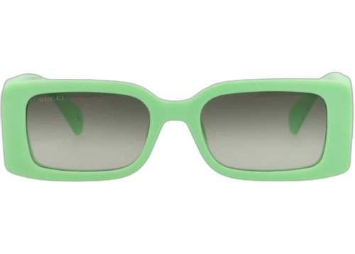 Gucci Square-Frame Injection Sunglasses Green/Green/Green (GG1325S-30013843-004)