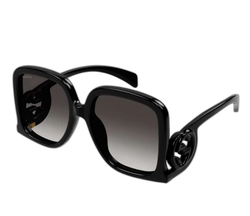 Gucci Oversized Square Sunglasses Black (GG1326S-001-58)