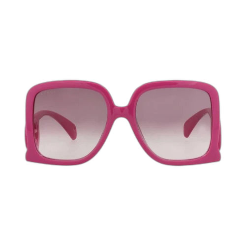 Gucci Square Injection Sunglasses 'Fuchsia/Violet'