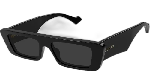 Gucci Rectangle Sunglasses Black (GG1331S-002-54)