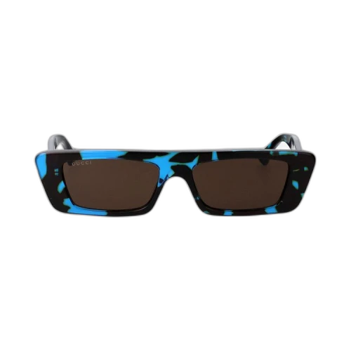 Gucci Flattop Frame Sunglasses 'Havana/Brown'