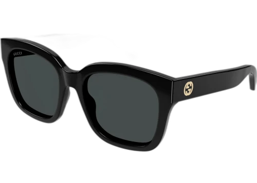 Gucci GG Logo Square Sunglasses Black (GG1338S-001)