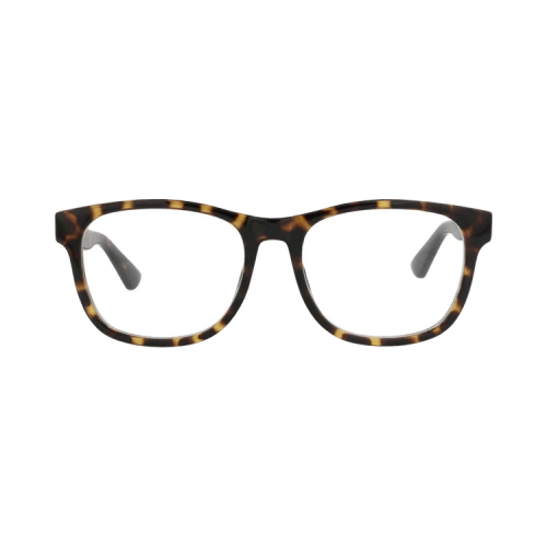 Gucci Square-Frame Injection Optical Frames Havana Havana Transparent (GG1344O-30013881-006)