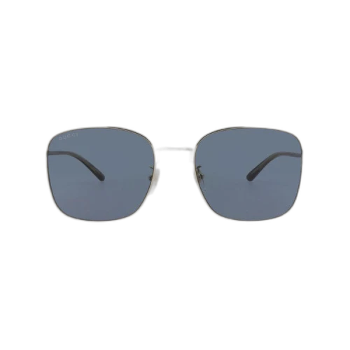 Gucci Square Sunglasses 'Gold/Havana/Blue'