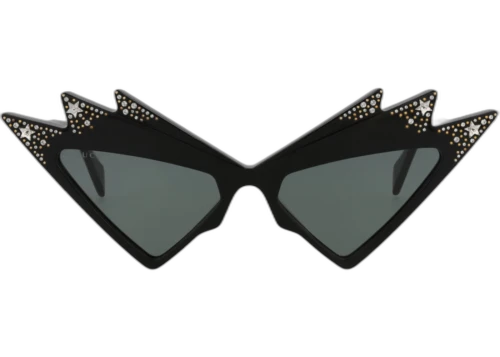 Gucci Cat Eye-Frame Acetate Sunglasses Black/Black/Grey (GG1371S-30014002-003)