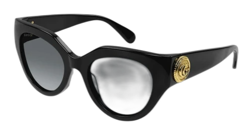 Gucci Cat-Eye Frame Sunglasses Black/Grey (GG1408S-001-FR)