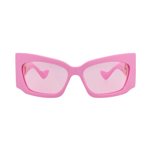 Gucci Shield-Frame Recycled Acetate Sunglasses Pink Pink Pink (GG1412S-30014422-003)