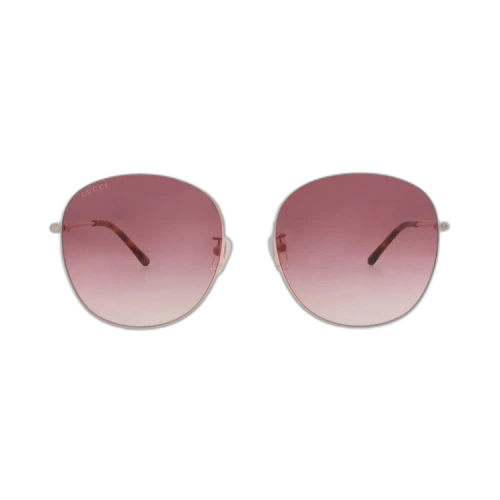 Gucci Round Sunglasses 'Pink/Red'