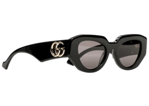 Gucci Oval Sunglasses Black (GG1421S-001-FR)