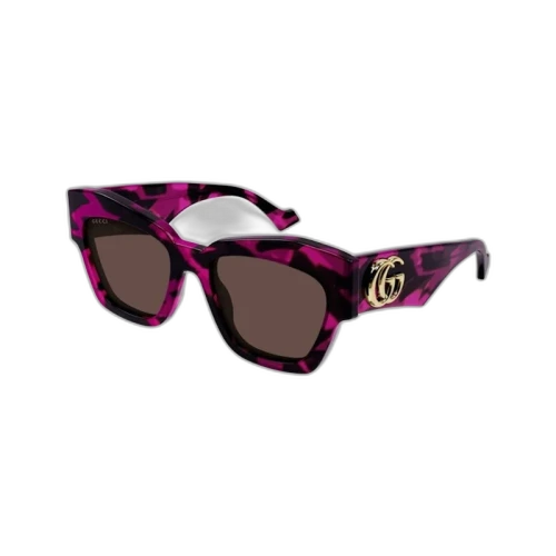 Gucci Cat Eye Sunglasses Havana Pink (GG1422S-005)