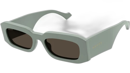 Gucci Rectangle Sunglasses Sage (GG1426S-004-54)