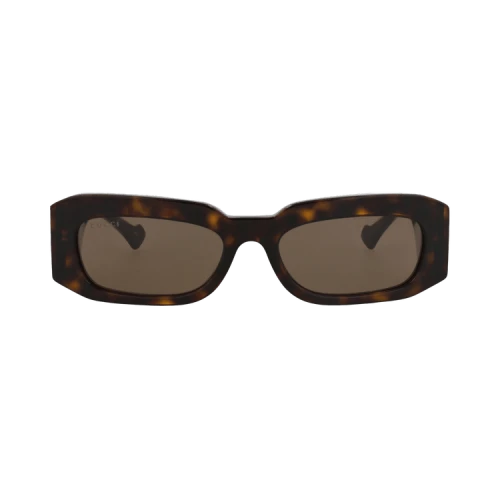 Gucci Square-Frame Recycled Acetate Sunglasses Havana Havana Brown (GG1426S-30014474-002)