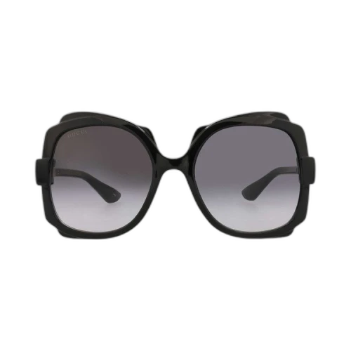 Gucci Round Injection Sunglasses 'Black/Grey'