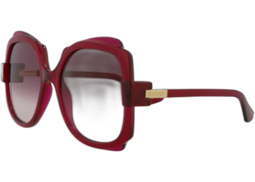 Gucci Round Oval Sunglasses Violet/Violet/Violet (GG1431S-30014433-003)