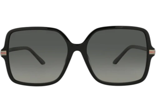 Gucci Square-Frame Recycled Acetate Sunglasses Black/Black/Grey (GG1448SA-30014448-005)