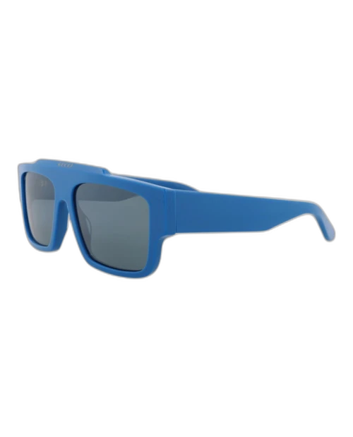 Gucci Square Rectangle Sunglasses Light Blue Blue (GG1460S-30014460-004)