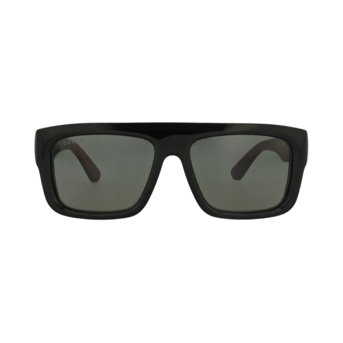 Gucci Square-Frame Recycled Acetate Sunglasses Black Black Grey (GG1461S-30014461-001)