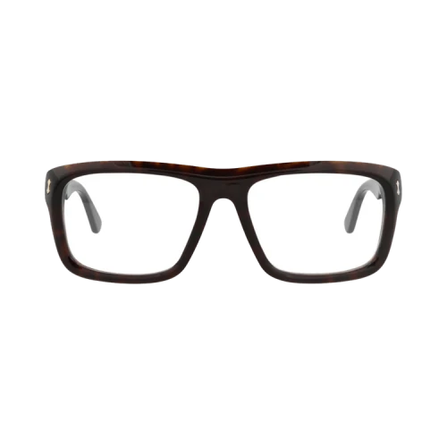 Gucci Square-Frame Recycled Acetate Optical Frames 'Havana Havana Transparent'