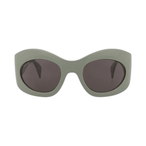 Gucci Shield Sunglasses 'Green/Grey'